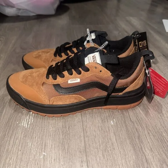 Vans Ultrarange EXO MTE-1 Glazed Ginger Brown Low Top Shoes Mens 7 Women 8.5 New