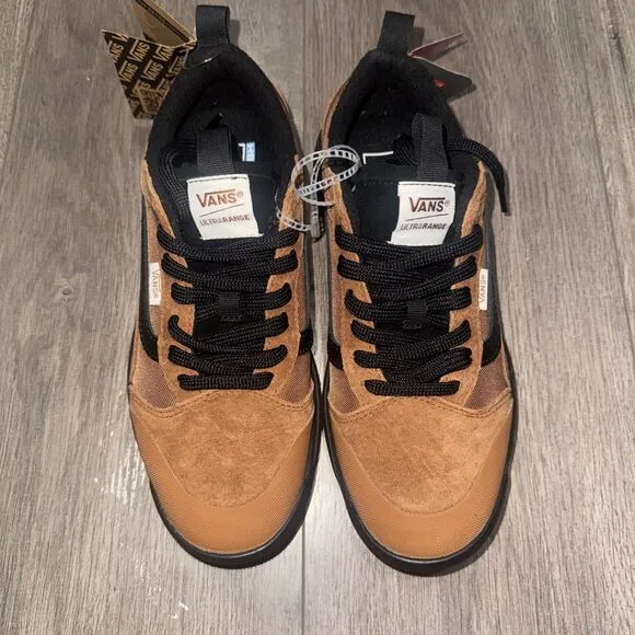 Vans Ultrarange EXO MTE-1 Glazed Ginger Brown Low Top Shoes Mens 7 Women 8.5 New
