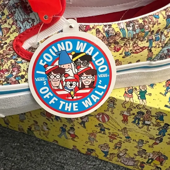 VANS x WHERE'S WALDO Classic Slip-On Sneakers