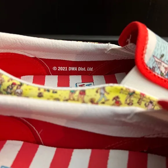 VANS x WHERE'S WALDO Classic Slip-On Sneakers
