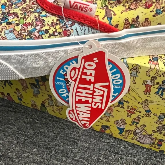 VANS x WHERE'S WALDO Classic Slip-On Sneakers