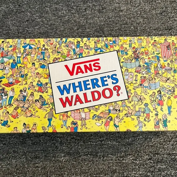 VANS x WHERE'S WALDO Classic Slip-On Sneakers