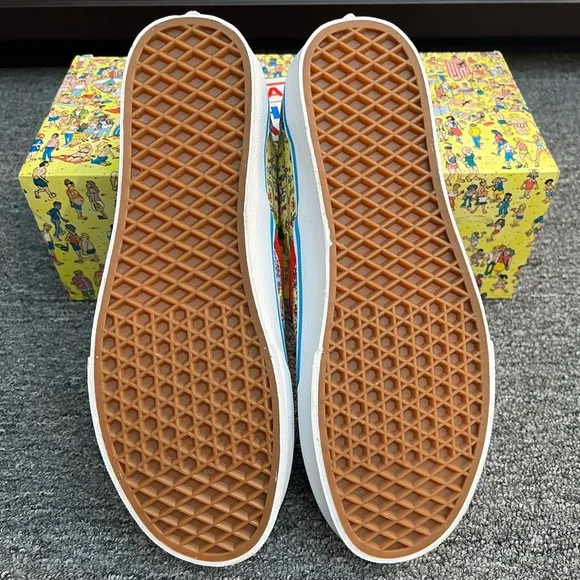 VANS x WHERE'S WALDO Classic Slip-On Sneakers