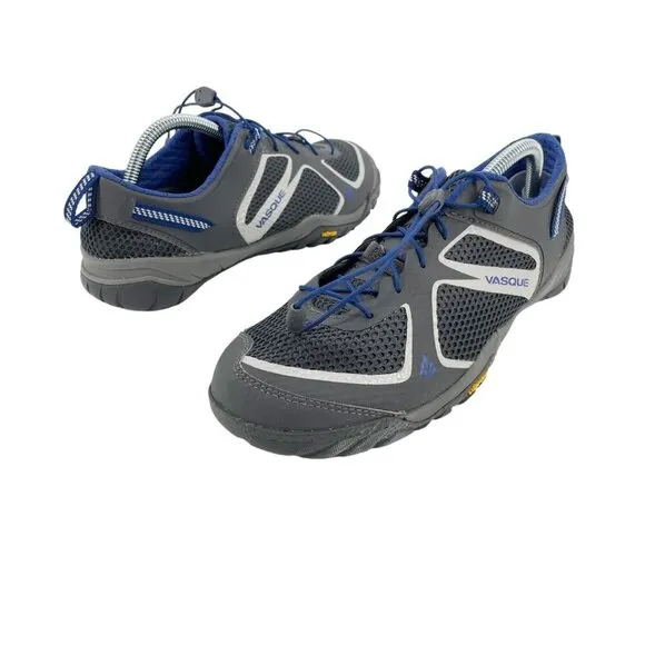 Vasque Lotic Vibram Sole Gray Drawstring Water Sneakers Mens Size 9.5M Outdoor