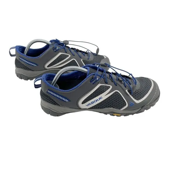 Vasque Lotic Vibram Sole Gray Drawstring Water Sneakers Mens Size 9.5M Outdoor