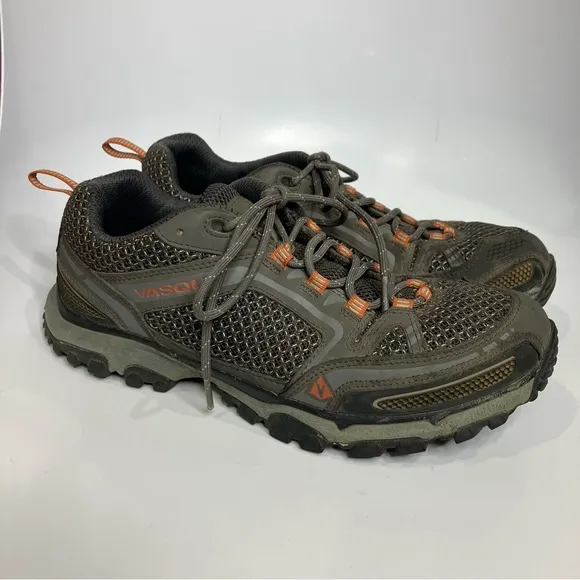 Vasque Men’s Inhaler ll low top sneakers hiking shoes outdoor gray size 10.5