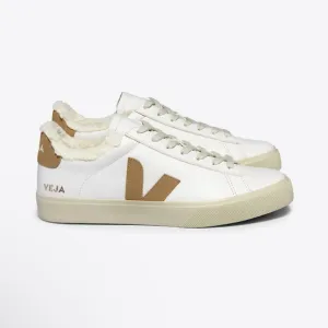 Veja Campo Fured leather white desert sneakers shoes Revolve 36 5