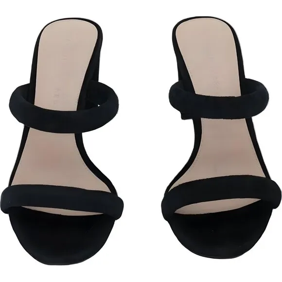 Veronica Beard Gauley Slide Black Sandals Size 8.5 M Women