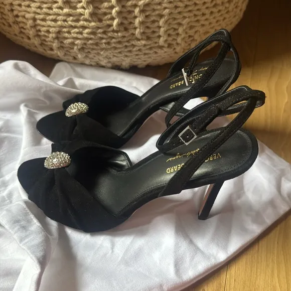 Veronica Beard GENEVIEVE PEEP-TOE SANDAL