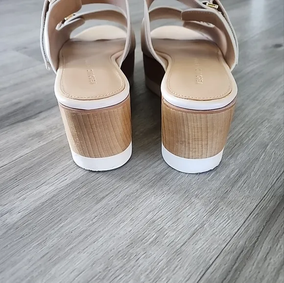 Veronica Beard Welda Platform Slide Sandals 8.5