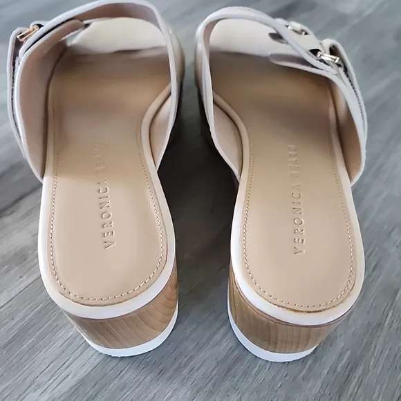 Veronica Beard Welda Platform Slide Sandals 8.5