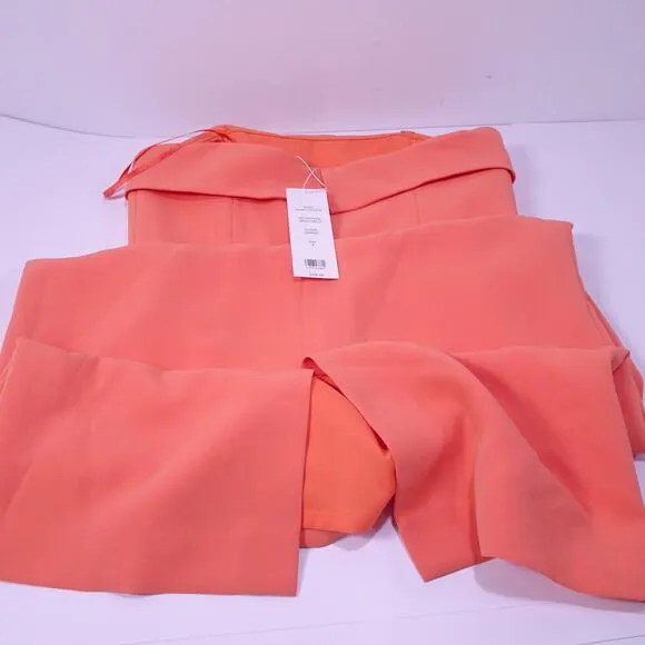 Veronica Beard Women's Absol Strapless Pencil Maxi Dress Sz 4 and 8 598 Orange