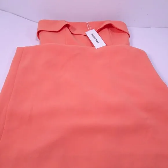Veronica Beard Women's Absol Strapless Pencil Maxi Dress Sz 4 and 8 598 Orange