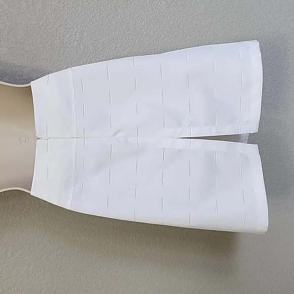 VERSACE Jeans Couture ITIERRE  Banded White Pencil Skirt Size 26