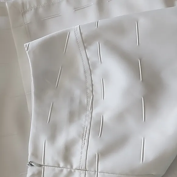 VERSACE Jeans Couture ITIERRE  Banded White Pencil Skirt Size 26