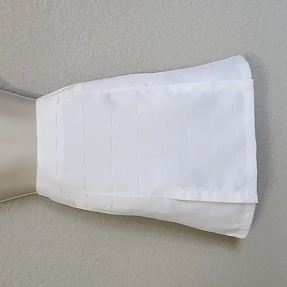 VERSACE Jeans Couture ITIERRE  Banded White Pencil Skirt Size 26