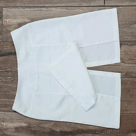 VERSACE Jeans Couture ITIERRE  Banded White Pencil Skirt Size 26