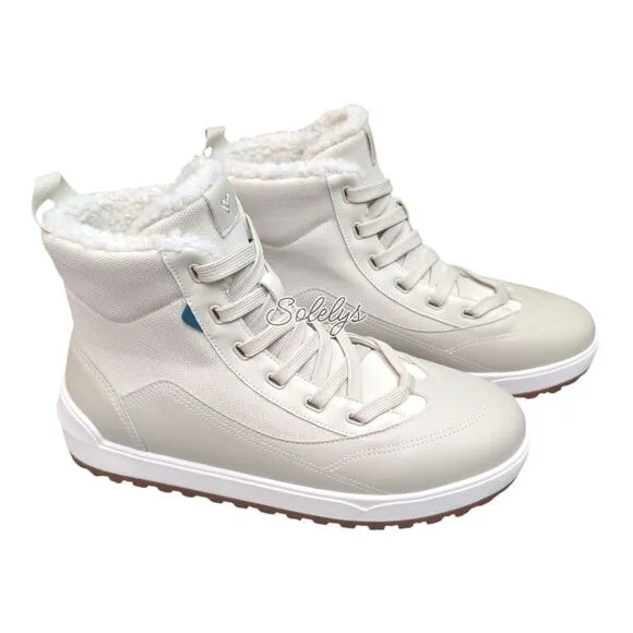 Vessi Alta 2 High Top Dune Beige Waterproof Dyma-Tex Cozy Winter Boot Womens 11