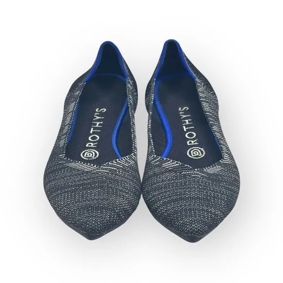 VHTF: Rothy’s ➤ The Point Ballet Ballerina Flat ➤ Granite Heather ➤ 7M ➤ Retired