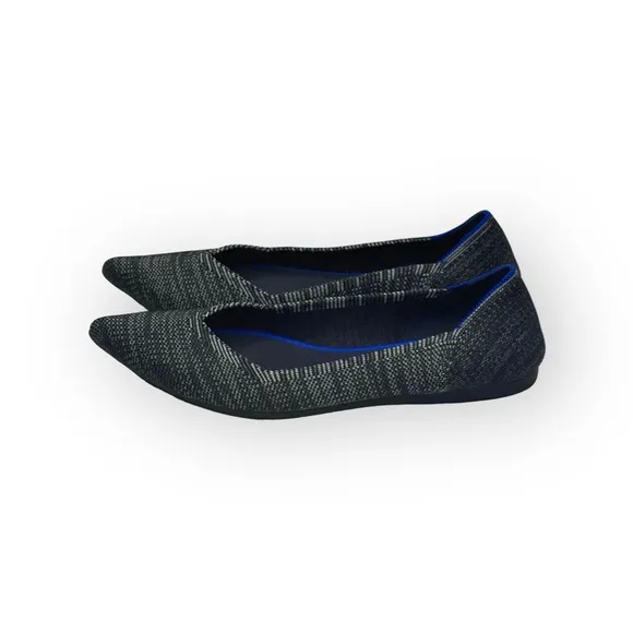 VHTF: Rothy’s ➤ The Point Ballet Ballerina Flat ➤ Granite Heather ➤ 7M ➤ Retired
