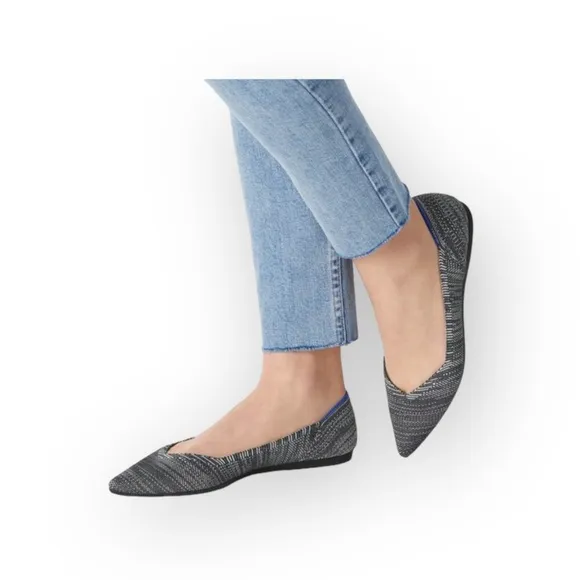 VHTF: Rothy’s ➤ The Point Ballet Ballerina Flat ➤ Granite Heather ➤ 7M ➤ Retired