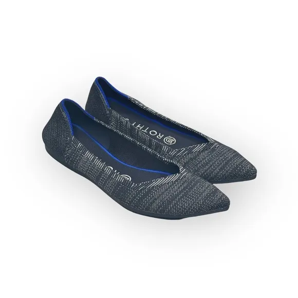 VHTF: Rothy’s ➤ The Point Ballet Ballerina Flat ➤ Granite Heather ➤ 7M ➤ Retired