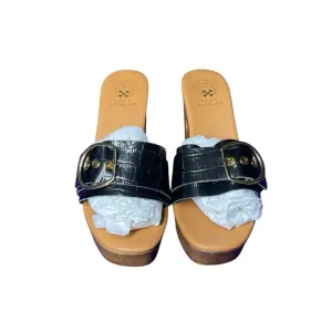 Vince Camuto Black Slide Sandals