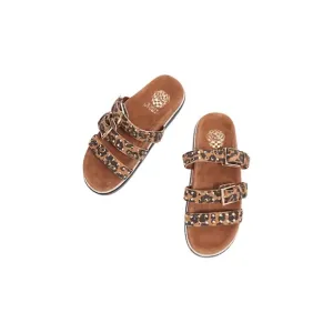 Vince Camuto Buckle Slide Sandals - Ciandra 7.5M