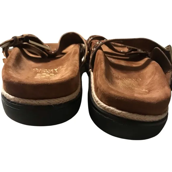 Vince Camuto Buckle Slide Sandals - Ciandra 7.5M
