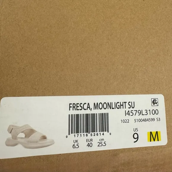 Vince Cream Platform Sandals with Wide Straps