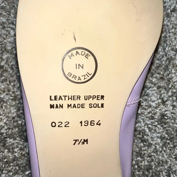 Vintage 1980 Pinwheels Leather Loafers Womens 7.5 Pastel Pink/Purple NEVER WORN