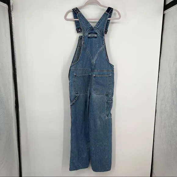 Vintage 1990 Y2K Bum Equipment denim overalls jean authentic woman size small