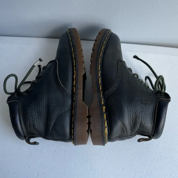 Vintage Dr. Martens Black Leather Lace Up Boots