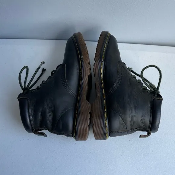 Vintage Dr. Martens Black Leather Lace Up Boots