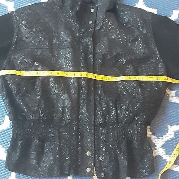 Vintage Leather Grunge Stranger Things Era Hooded Coat