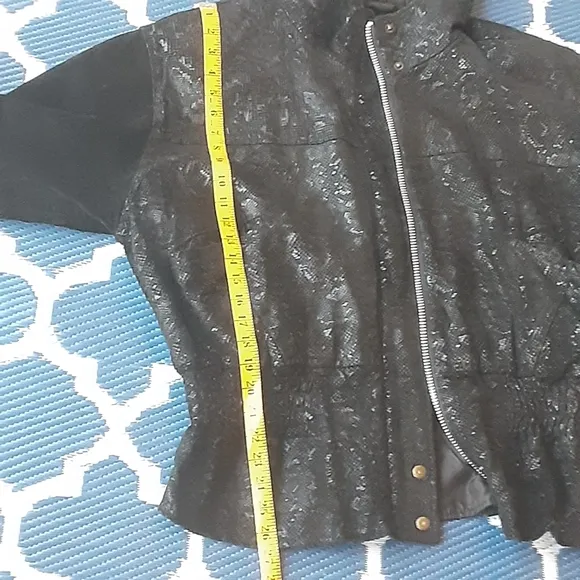 Vintage Leather Grunge Stranger Things Era Hooded Coat