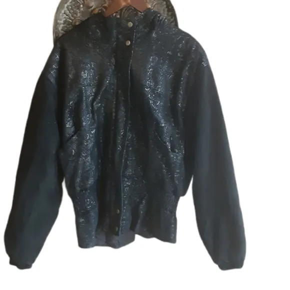 Vintage Leather Grunge Stranger Things Era Hooded Coat