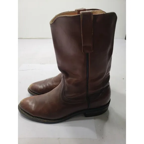 Vintage Red Wing Pecos Pull On Western Boots Brown Style 1472 Men SZ 11 1/2 B
