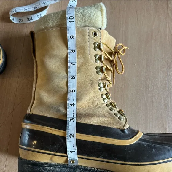 Vintage Timberland Heavy Duty Winter Snow Boots Snowmobile Sledding Hiking Boots
