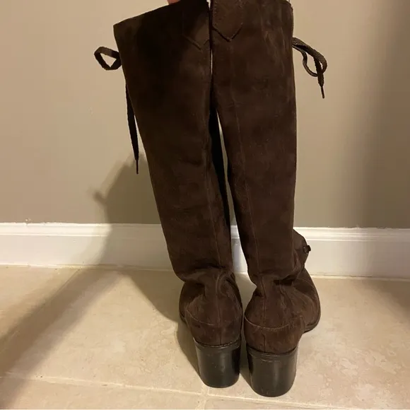 ⭐️Vintage Very Rare RJ Colt Lissy brown leather Boots size 10