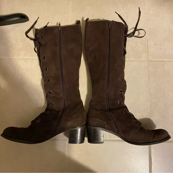 ⭐️Vintage Very Rare RJ Colt Lissy brown leather Boots size 10
