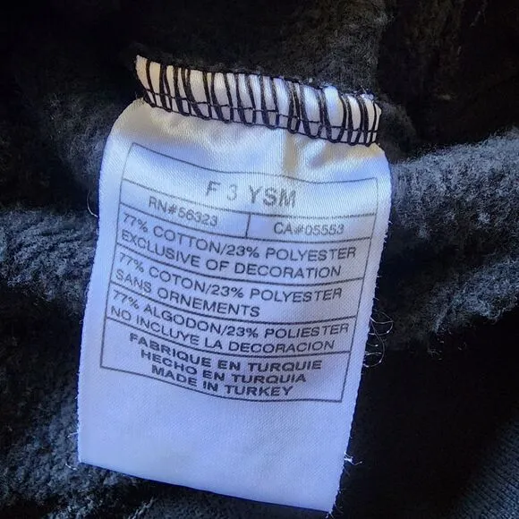 Vintage Y2K Nike Essential Crewneck Sweatshirt | Black | XLarge