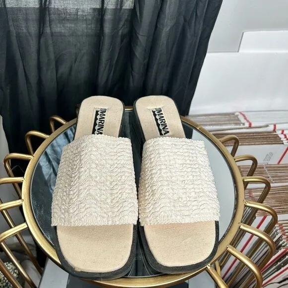 Vintage Club Marina Slide Sandals Y2K