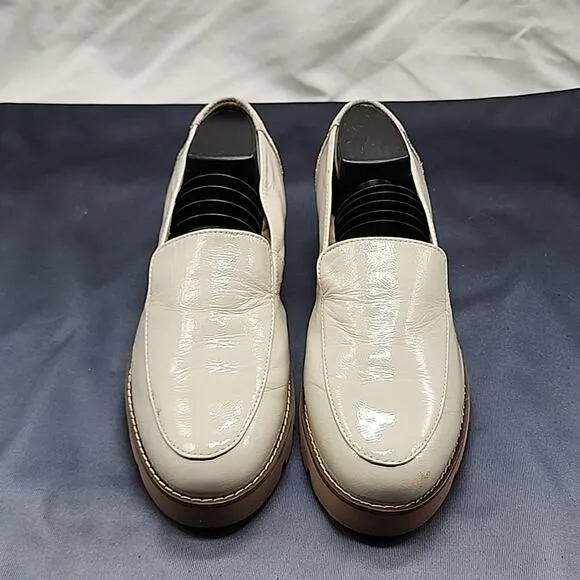 VIONIC KENSLEY PLATFORM SLIP ON LOAFERS PATENT LEATHER WOMEN 6.5 NWOB