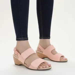 Vionic | Marian Wedge Arch Supportive Sandals Light Pink Size 6.5