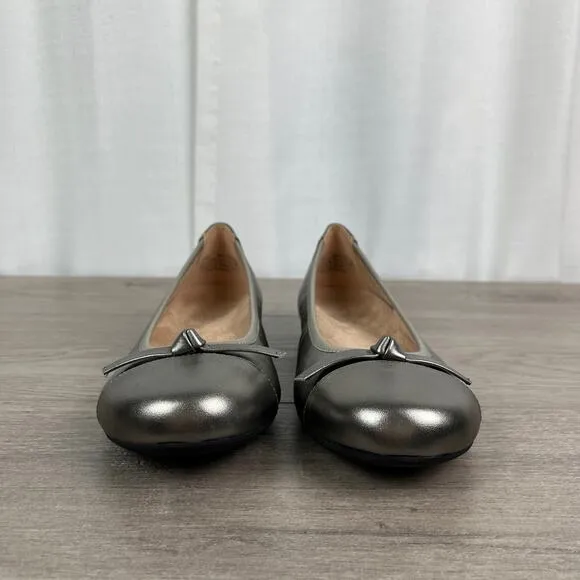 Vionic Pewter Amorie Ballet Flats Sz.9