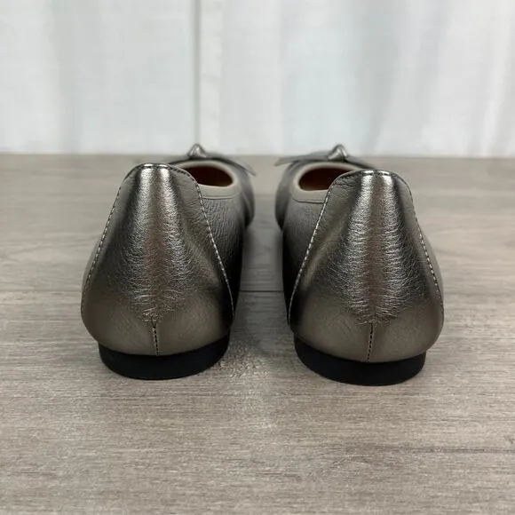 Vionic Pewter Amorie Ballet Flats Sz.9