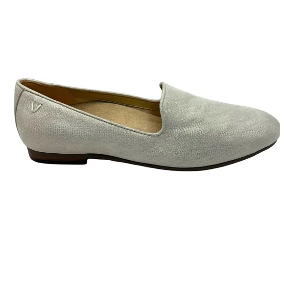Vionic Willa II Flats Silver Womens 8.5