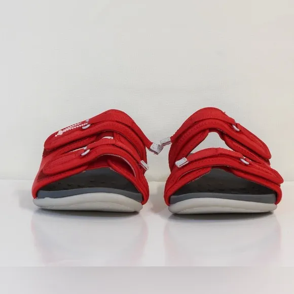 Vionic Women's Sarah Red Adjustable Sport Slide Sandal NWOT