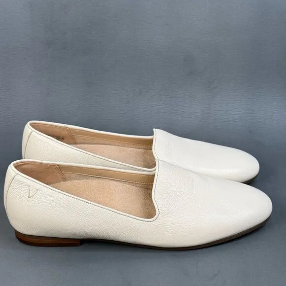 Vionic Soft Leather WILLA SLIP ON FLAT shoes womens size 8.5